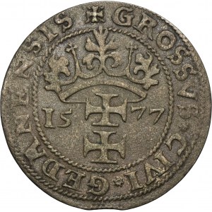 Siège de Danzig, penny de siège 1577 - Goebel