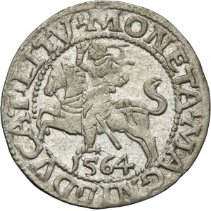 Sigismund II August, 1/2 Groschen Vilnius 1564 - L/LITV