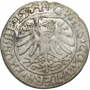 Sigismund I the Old, Groschen Thorn 1534 - PRVSS/PRVSSIE