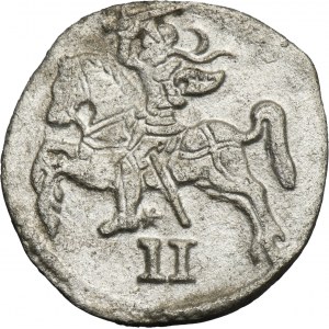 Sigismund II August, 2 Denarius Vilnius 1569