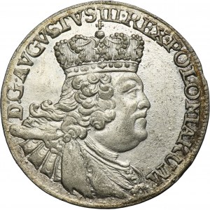 Augustus III of Poland, 6 Groschen 1756 EC