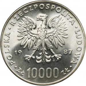 10.000 złotych 1987 Jan Paweł II
