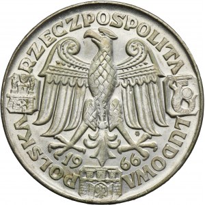 PRÓBA, 100 złotych 1966 Mieszko i Dąbrówka głowy