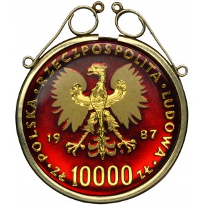 10.000 złotych 1987 Jan Paweł II