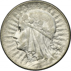 Głowa Kobiety, 5 złotych Warszawa 1934