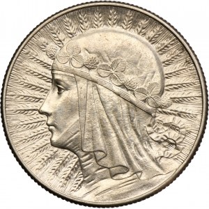 Głowa Kobiety, 5 złotych Warszawa 1933