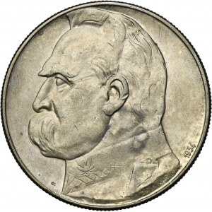Piłsudski Strzelecki, 10 złotych 1934