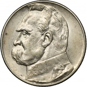 Piłsudski, 10 złotych 1934 - RZADSZE