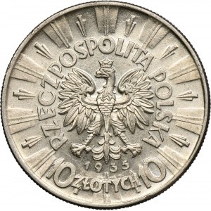 Piłsudski, 10 złotych 1935