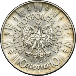 Piłsudski, 10 złotych 1935