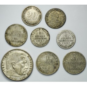 Set, Germany, Mix of coins (8 pcs.)