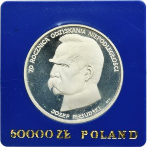 50.000 złotych 1988 Piłsudski
