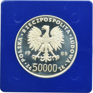 50.000 złotych 1988 Piłsudski