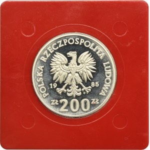 PRÓBA, 200 złotych 1985 Pomnik-Szpital Centrum Zdrowia Matki Polki