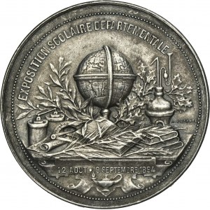 France, Medal Exposition Scolaire Departmentale 1894