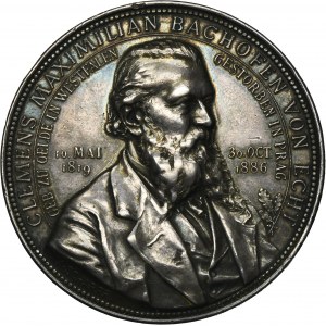 Autriche, Clemens Bachofen von Echt, Médaille 1886