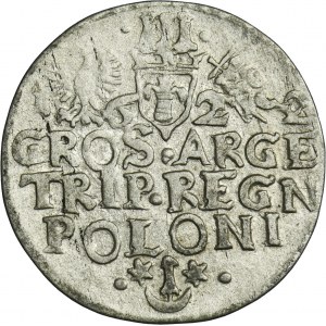 Sigismund III Vasa, 3 Groschen Krakau 1622