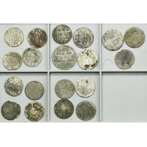 Germany, Kingdom of Prussia and Poland, Froedrich II and Poniatowski, 1/48 Thaler, 1/48 Thaler and 2 Groschen (19 pcs.)