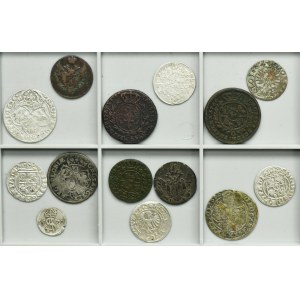 Set, Poland, Kingdom of Poland and South Prussia, Mix of coins (14 pcs.)