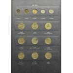 Set, Klaser (x3) with Polish circulation coins of the Polish People's Republic and the Third Republic (approx. 197 pieces).