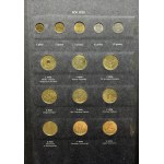 Set, Klaser (x3) with Polish circulation coins of the Polish People's Republic and the Third Republic (approx. 197 pieces).