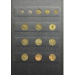 Set, Klaser (x3) with Polish circulation coins of the Polish People's Republic and the Third Republic (approx. 197 pieces).