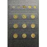 Set, Klaser (x3) with Polish circulation coins of the Polish People's Republic and the Third Republic (approx. 197 pieces).