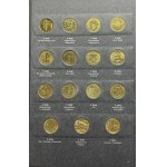 Set, Klaser (x3) with Polish circulation coins of the Polish People's Republic and the Third Republic (approx. 197 pieces).