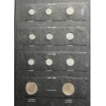 Set, Klaser (x3) with Polish circulation coins of the Polish People's Republic and the Third Republic (approx. 197 pieces).