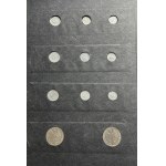 Set, Klaser (x3) with Polish circulation coins of the Polish People's Republic and the Third Republic (approx. 197 pieces).