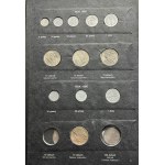 Set, Klaser (x3) with Polish circulation coins of the Polish People's Republic and the Third Republic (approx. 197 pieces).