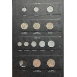Set, Klaser (x3) with Polish circulation coins of the Polish People's Republic and the Third Republic (approx. 197 pieces).