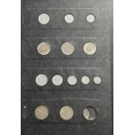 Set, Klaser (x3) with Polish circulation coins of the Polish People's Republic and the Third Republic (approx. 197 pieces).