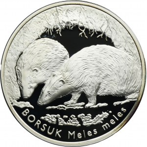 20 złotych 2011 Borsuk