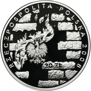 20 złotych 2008 65. Rocznica Powstania w Getcie Warszawskim