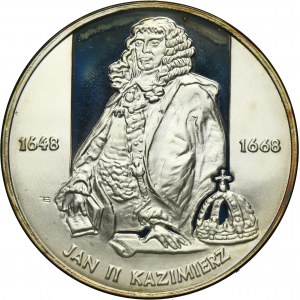 10 złotych 2000 Jan II Kazimierz, półpostać