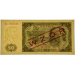 50 złotych 1948 - WZÓR - EL - PMG 64 EPQ