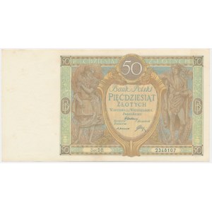 50 złotych 1929 - Ser.DB. -