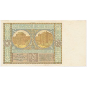 50 złotych 1929 - Ser.DB. -