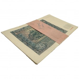 50 złotych 1941 - A - niepełna paczka bankowa (18 szt.)