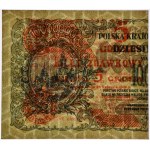 5 groszy 1924 - lewa połowa -