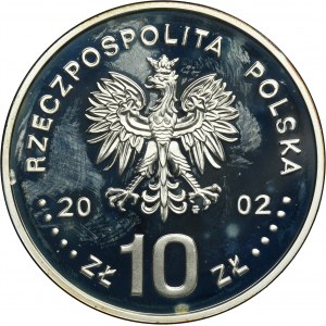 10 złotych 2002 August II Mocny