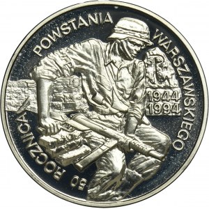 100 000 PLN 1994 50e anniversaire du soulèvement de Varsovie