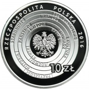10 złotych 2016 Centrum Pieniądza