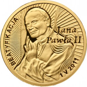 100 złotych 2011 Beatyfikacja Jana Pawła II