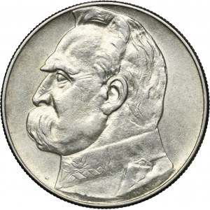 Piłsudski, 10 złotych 1937