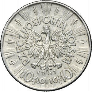 Piłsudski, 10 złotych 1937