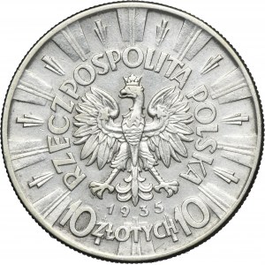 Piłsudski, 10 złotych 1935