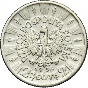 Piłsudski, 2 złote 1934
