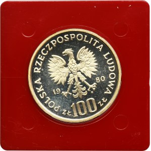 PRÓBA, 100 złotych 1980 Jan Kochanowski